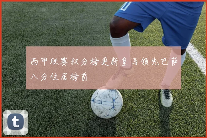 西甲联赛积分榜更新皇马领先巴萨八分位居榜首