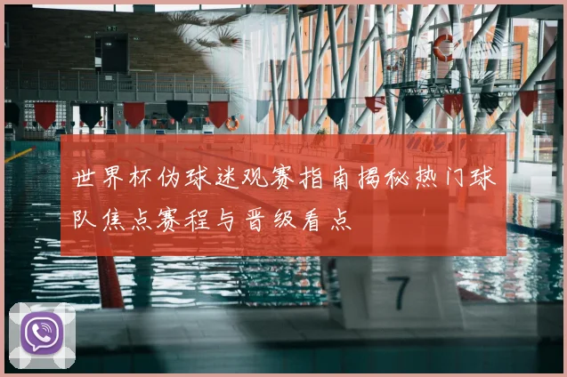 世界杯伪球迷观赛指南揭秘热门球队焦点赛程与晋级看点