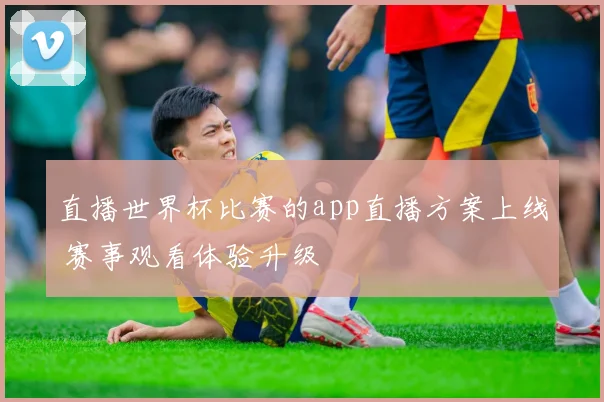 直播世界杯比赛的app直播方案上线 赛事观看体验升级